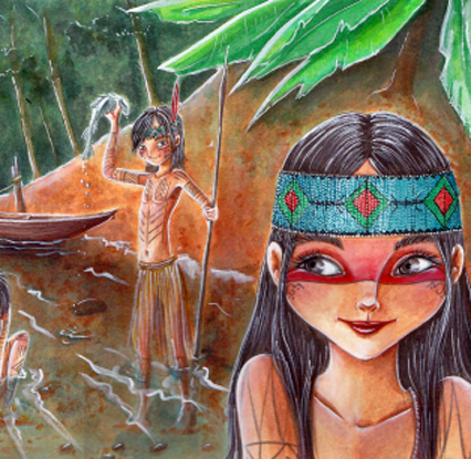 Cuento Puyanáwa. Guardians de la Amazonia